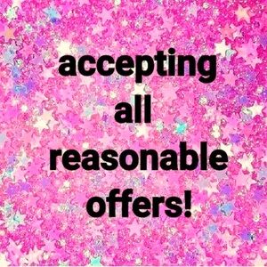 Pink Glitter Star Background